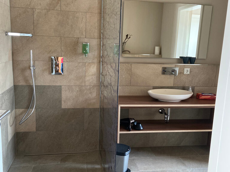 Badezimmer im Chalet Waidlerland
