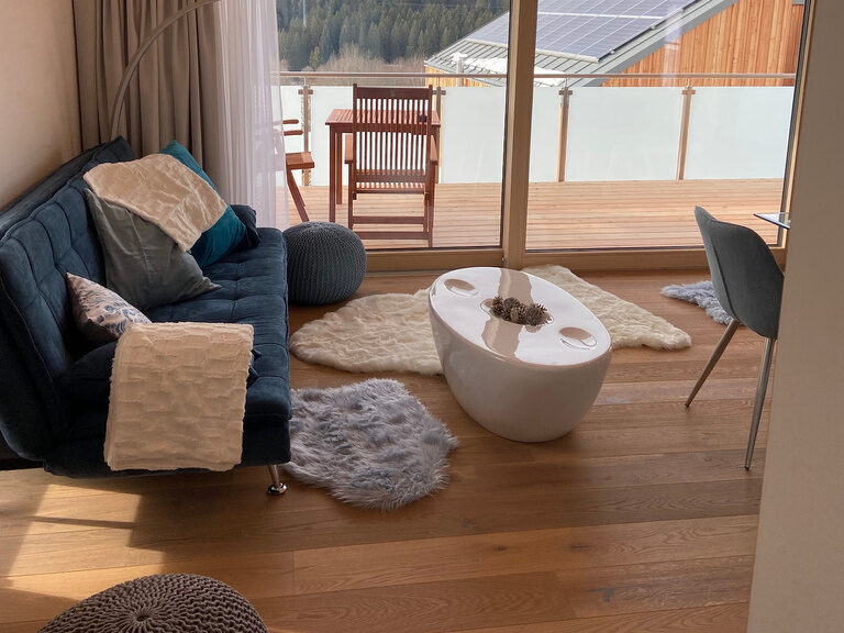 Couch im Chalet Waidlerland Couch Chalet Waidlerland
