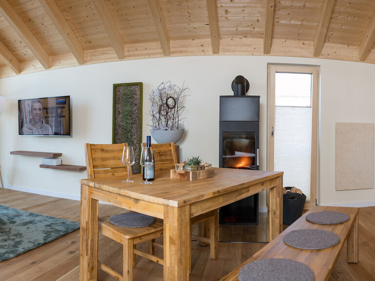 Liegestuhl im Chalet Waidlerland