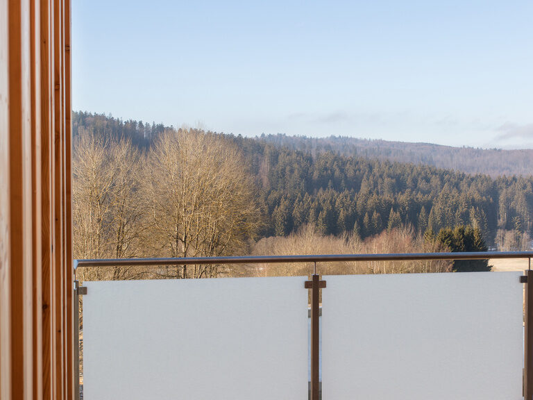 Terrasse im Chalet Vier Jahreszeiten