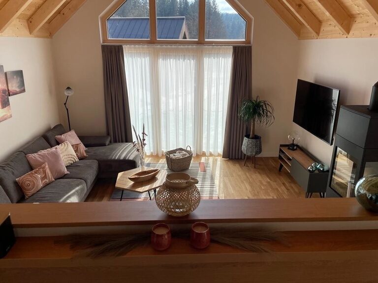 Wohnraum Chalet Waidlerland